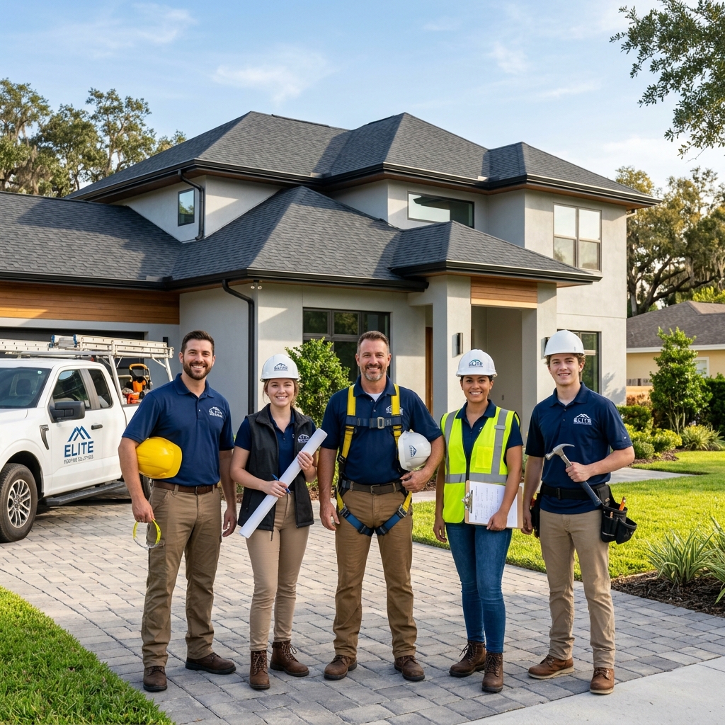 Skyline Roofing Company Professional Team